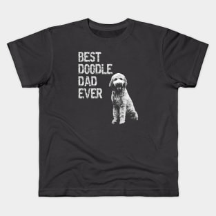 Best Doodle Dad Ever - Goldendoodle Dad Shirt Pet Owner Gift Kids T-Shirt